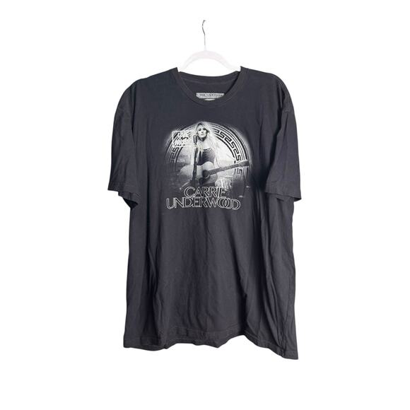 Carrie Underwood Unisex XXL The Storyteller Tour 2016 Black Tee Concert Shirt - Picture 1 of 6